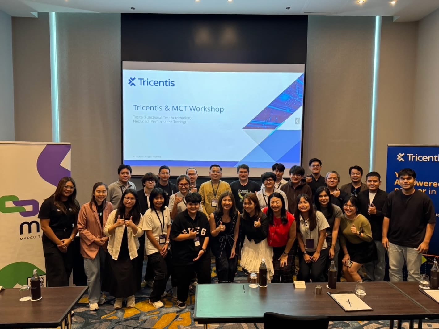 Hands-on Software Testing Automation Workshop by MCT: Tricentis Tosca and NeoLoad Trends.