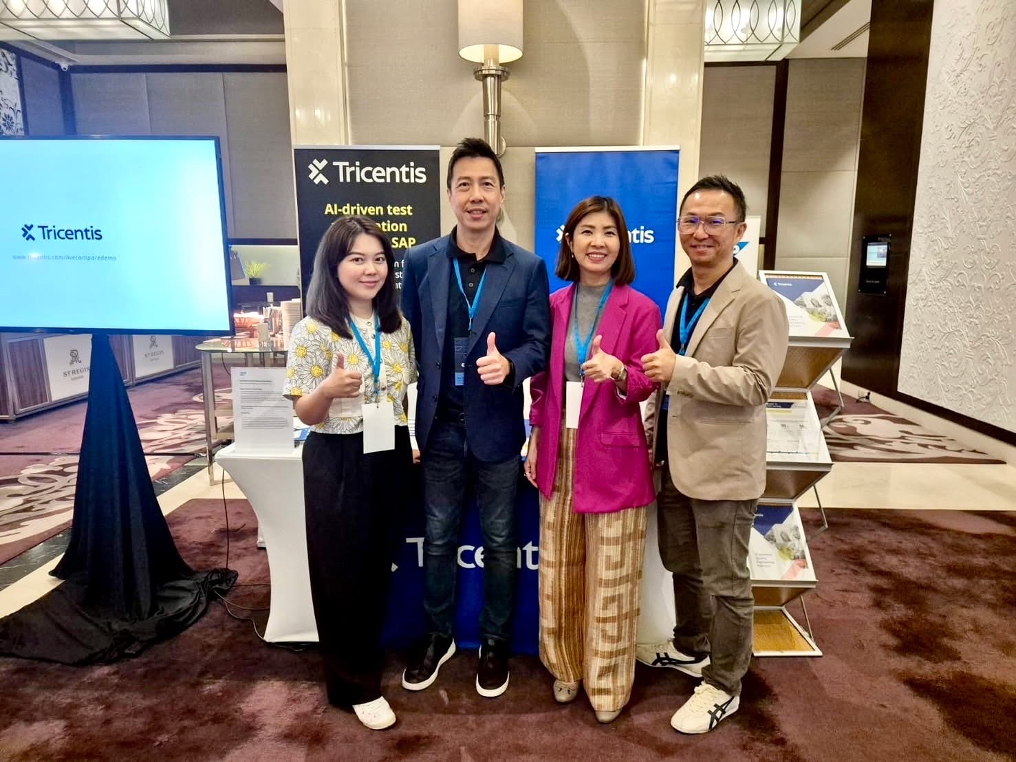 ทีมงาน MCT และ Tricentis ร่วมจัดแสดงโซลูชัน AI-driven test automation ในงาน SAP BTP Summit Thailand