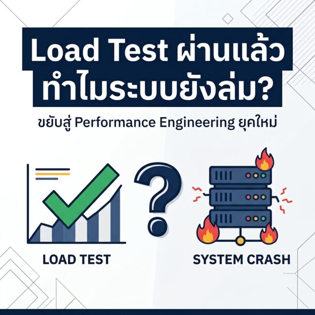 จากสคริปต์ที่เราเดา สู่พฤติกรรมผู้ใช้จริง: ทำไม Performance Engineering ยุคใหม่ถึงซ้อนทับกับ Resilience Engineering มากขึ้นเรื่อยๆ